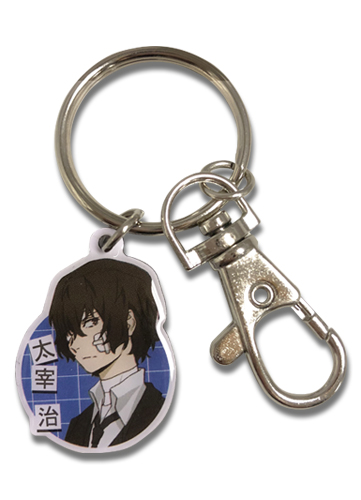 Bungo Stray Dogs - Osamu Metal Keychain, an officially licensed product in our Bungo Stray Dogs Key Chains department.