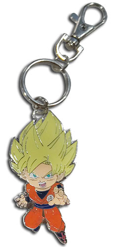 Dragon Ball Super - Sd Ss Goku Metal Keychain, an officially licensed product in our Dragon Ball Super Key Chains department.