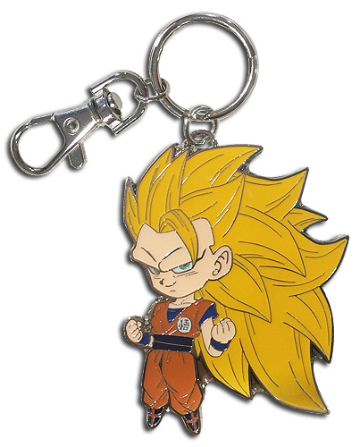 Dragon Ball Super - Sd Ss3 Goku Metal Keychain, an officially licensed product in our Dragon Ball Super Key Chains department.