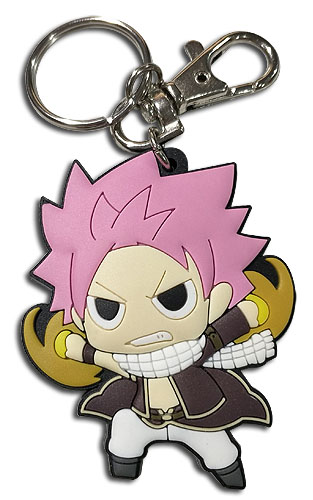Fairy Tail - S8 Sd Natsu Pvc Keychain, an officially licensed product in our Fairy Tail Key Chains department.