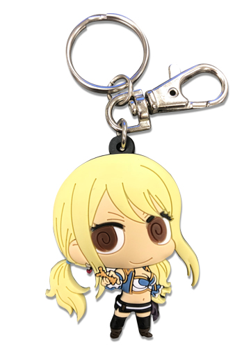 Fairy Tail - S7 Sd Lucy Pvc Keychain, an officially licensed product in our Fairy Tail Key Chains department.