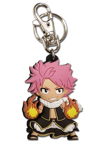 Fairy Tail S7 - Sd Natsu Set 2 Pvc Keychain, an officially licensed product in our Fairy Tail Key Chains department.