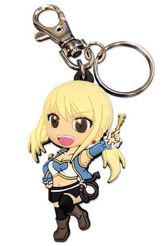 Fairy Tail - S7 Sd Lucy Set 2 Pvc Keychain, an officially licensed product in our Fairy Tail Key Chains department.