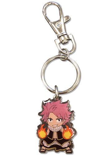 Fairy Tail - S7 Sd Natsu Set 2 Metal Keychain, an officially licensed product in our Fairy Tail Key Chains department.