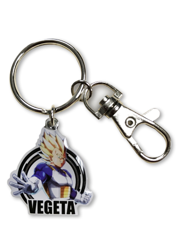 Dragon Ball Fighterz - Vegeta Metal Keychain, an officially licensed product in our Dragon Ball Fighter Z Key Chains department.