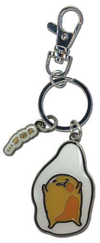 Gudetama - Ughh Enamel Metal Keychain, an officially licensed product in our Gudetama Key Chains department.