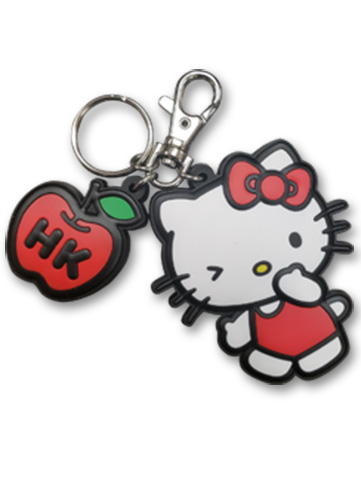 Hello Kitty - Hello Kitty Pvc Keychain, an officially licensed product in our Hello Kitty Key Chains department.