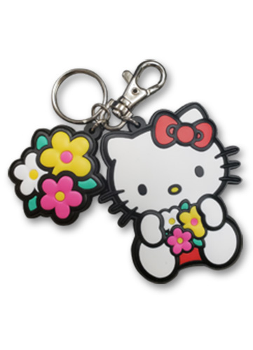 Hello Kitty - Hello Kitty Pvc Keychain, an officially licensed product in our Hello Kitty Key Chains department.