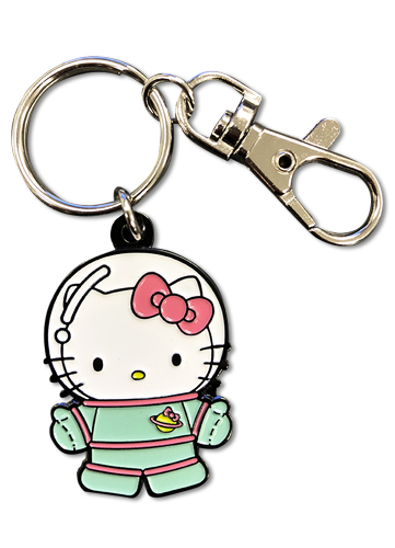 Hello Kitty - Hello Kitty Spaceman Enamel Metal Keychain, an officially licensed product in our Hello Kitty Key Chains department.