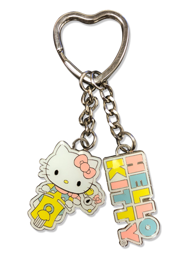 Hello Kitty - Adventure Enamel Kitty Metal Multi Keychain, an officially licensed product in our Hello Kitty Key Chains department.