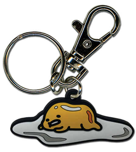 Gudetama - Gudetama 1 Keychain, an officially licensed product in our Gudetama Key Chains department.