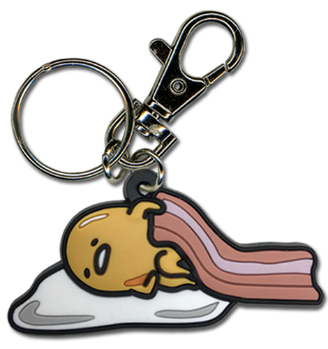 Gudetama - Gudetama 6 Keychain, an officially licensed product in our Gudetama Key Chains department.