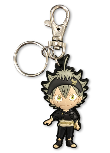 Black Clover - Sd Asta Pvc Keychain, an officially licensed product in our Black Clover Key Chains department.