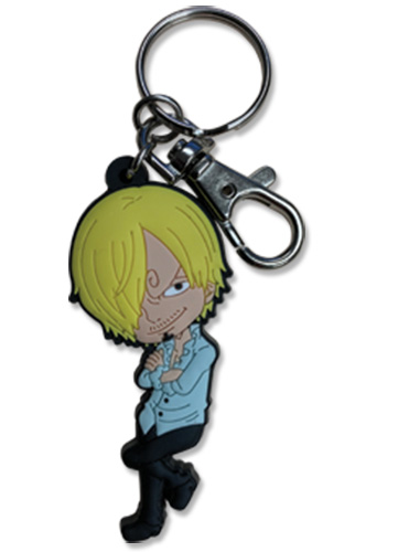 One Piece - Sanji Pvc Keychain 2.5'', an officially licensed product in our One Piece Key Chains department.