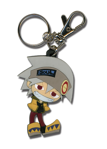 Soul Eater Soul Sd Pvc Keychain, an officially licensed product in our Soul Eater Key Chains department.