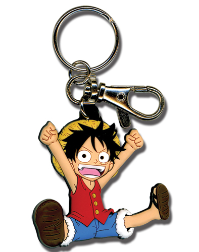 One Piece Sd Luffy Pvc Keychain, an officially licensed product in our One Piece Key Chains department.