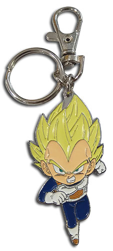 Dragon Ball Super - Sd Ss Vegeta Metal Keychain, an officially licensed product in our Dragon Ball Super Key Chains department.