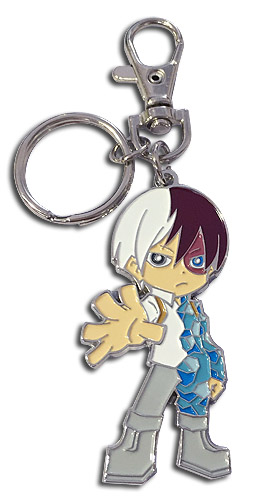 My Hero Academia - Sd Todoroki Enamel Metal Keychain, an officially licensed product in our My Hero Academia Key Chains department.