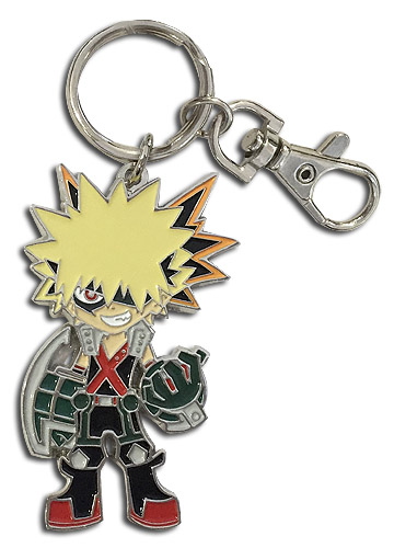 My Hero Academia - Sd Bakugo Enamel Metal Keychain, an officially licensed product in our My Hero Academia Key Chains department.