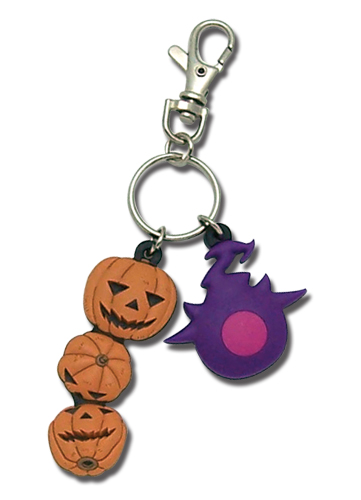 Soul Eater Blair's Pumpkins & Kishin Keychain, an officially licensed product in our Soul Eater Key Chains department.