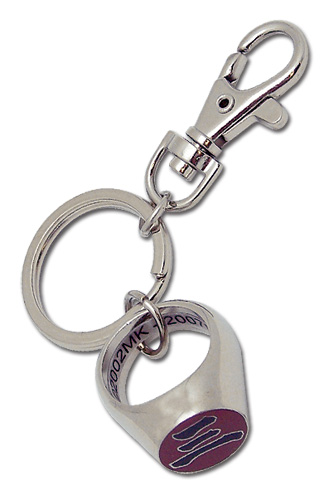 Naruto Shippuden Hidan Akatsuki Ring Metal Keychain, an officially licensed product in our Naruto Shippuden Key Chains department.