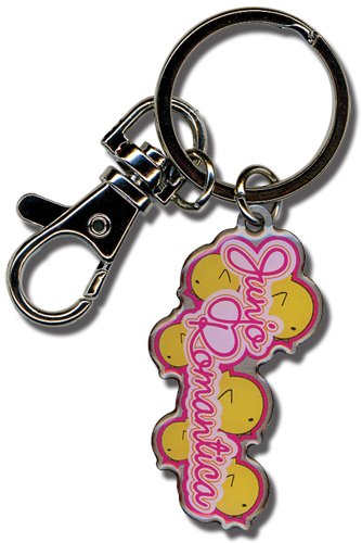 Junjo Romantica Chicks And Logo Keychain, an officially licensed product in our Junjo Romantica Key Chains department.