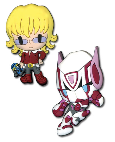 Tiger & Bunny Barnaby Pvc Pinset, an officially licensed product in our Tiger & Bunny Pins & Badges department.