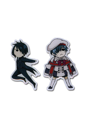 Black Butler Sd Group Metal Pinset, an officially licensed product in our Black Butler Pins & Badges department.