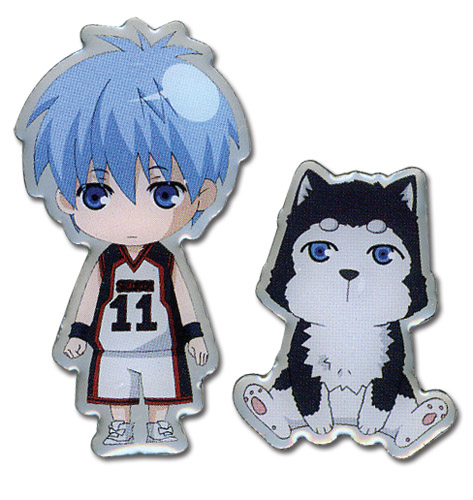 Kuroko's Basketball - Kuroko And Tetsuya #2 Metal Pin, an officially licensed product in our Kuroko'S Basketball Pins & Badges department.