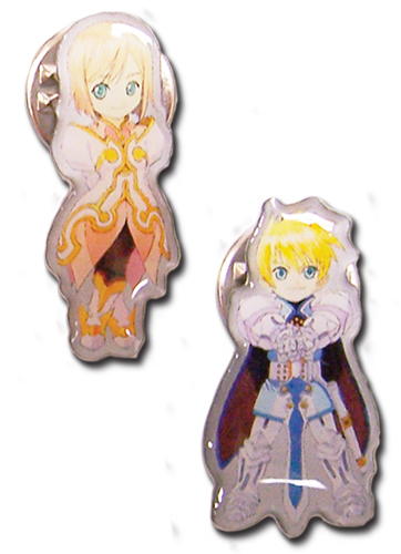 Tales Of Vesperia - Sd Flynn Sd Estelle Pin Set, an officially licensed product in our Tales Of Vesperia Pins & Badges department.