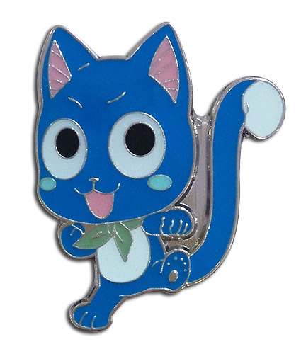 Fairy Tail - Sd Happy Enamel Pin, an officially licensed product in our Fairy Tail Pins & Badges department.