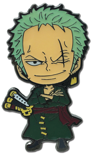One Piece - Fishman Island Sd Zoro Enamel Pin, an officially licensed product in our One Piece Pins & Badges department.