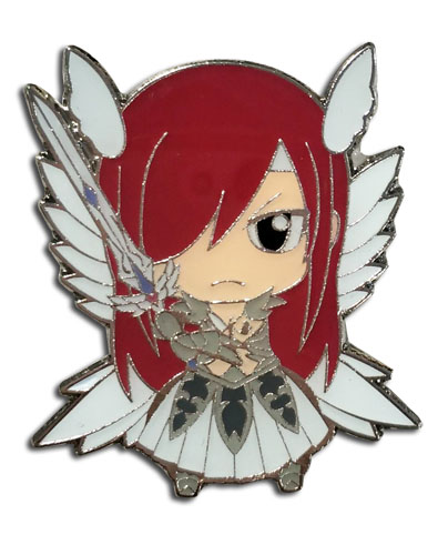 Fairy Tail - Sd Erza Pin, an officially licensed product in our Fairy Tail Pins & Badges department.