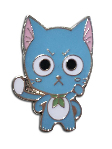 Fairy Tail - Sd Happy Pin, an officially licensed product in our Fairy Tail Pins & Badges department.