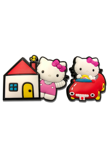 Hello Kitty - Hello Kitty Pvc Pin Set, an officially licensed product in our Hello Kitty Pins & Badges department.
