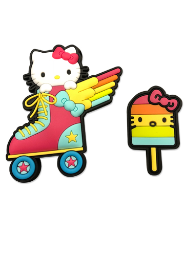 Hello Kitty - Hello Kitty Pvc Pin Set, an officially licensed product in our Hello Kitty Pins & Badges department.