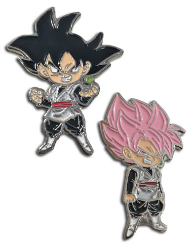 Dragon Ball Super - Goku Black & Ssr Goku Black Enamel Pins, an officially licensed product in our Dragon Ball Super Pins & Badges department.