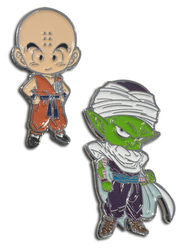 Dragon Ball Super - Krillin & Piccolo Enamel Pins, an officially licensed product in our Dragon Ball Super Pins & Badges department.