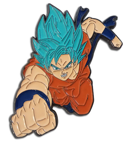 Dragon Ball Super - Ssgss Goku Single Pin, an officially licensed product in our Dragon Ball Super Pins & Badges department.