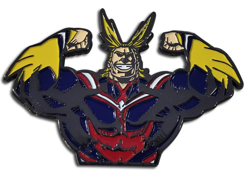 My Hero Academia - All Might 2'' Pin, an officially licensed product in our My Hero Academia Pins & Badges department.