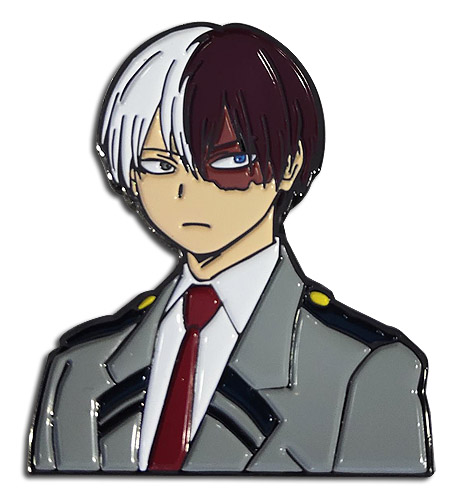 My Hero Academia - Todoroki Enamel Pin 2'', an officially licensed product in our My Hero Academia Pins & Badges department.