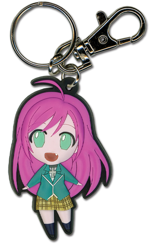 Rosario Vampire Moka Pvc Keychain, an officially licensed product in our Rosario Vampire Key Chains department.