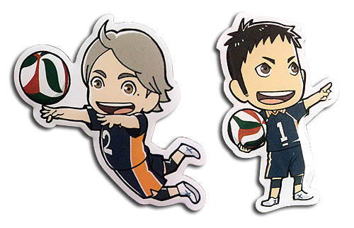 Haikyu!! - Daichi & Koshi Pins, an officially licensed product in our Haikyu!! Pins & Badges department.