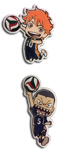 Haikyu!! - Shoyo & Ryunosuke Pins, an officially licensed product in our Haikyu!! Pins & Badges department.