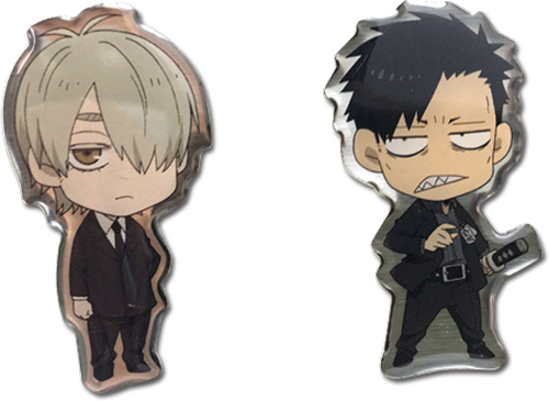 Gangsta - Worick & Marco Pins, an officially licensed product in our Gangsta Pins & Badges department.