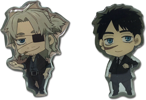 Gangsta - Nicolas & Delico Pins, an officially licensed product in our Gangsta Pins & Badges department.