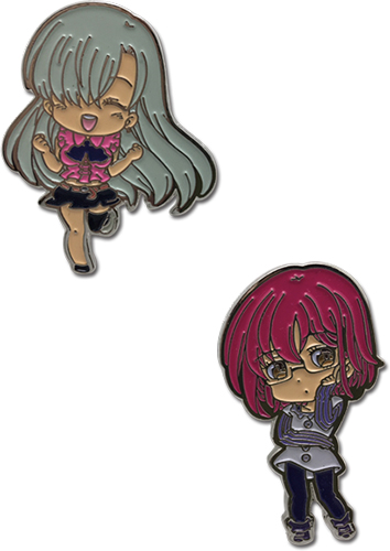 The Seven Deadly Sins - Elizabeth & Gowther Pins, an officially licensed product in our The Seven Deadly Sins Pins & Badges department.