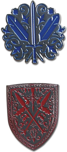 Heroic Legend Of Arslan - Daryun Emblem & Narsus Emblem Pins, an officially licensed product in our Heroic Legend Of Arslan Pins & Badges department.