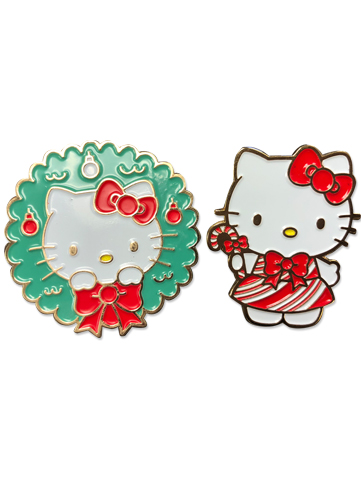 Hello Kitty - Holiday 2017 Enamel Pins, an officially licensed product in our Hello Kitty Pins & Badges department.