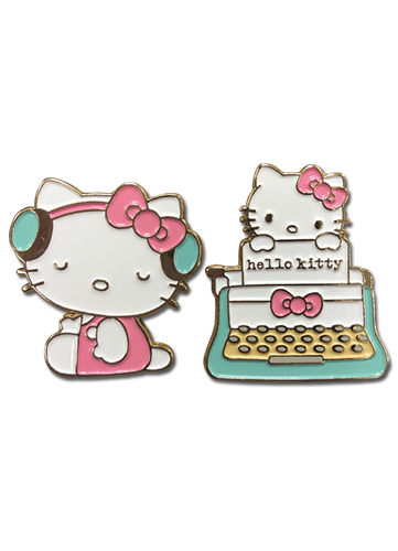 Hello Kitty - Class 2017 Enamel Pins, an officially licensed product in our Hello Kitty Pins & Badges department.